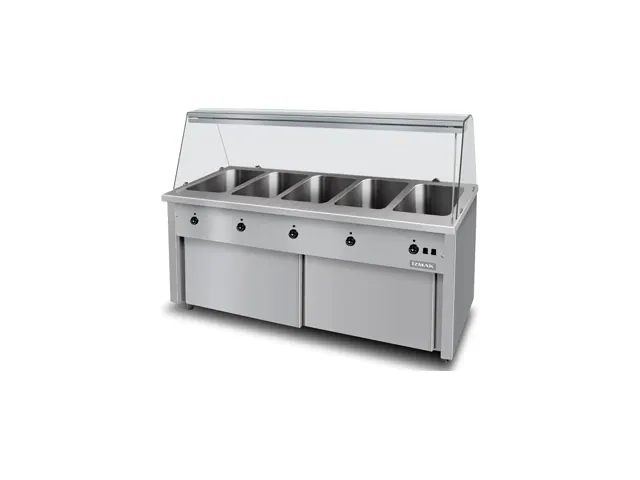 Bain-Marie with Independently Heated Wells