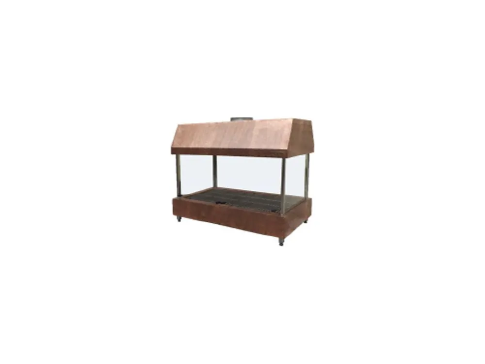 Copper-Clad Charcoal Grill