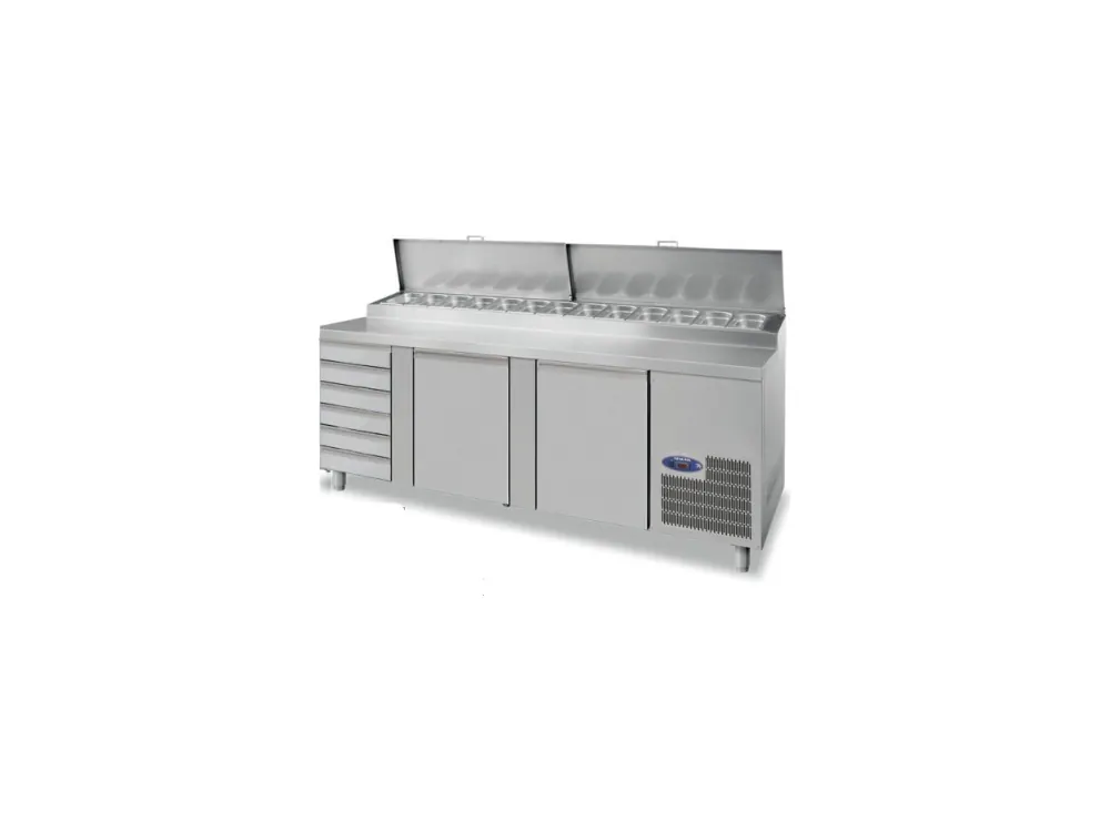 PP Series Pizza Preparation Counter with Drawers
