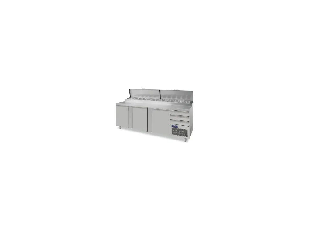 PPD Series Pizza Preparation Counter with Neutral Drawers